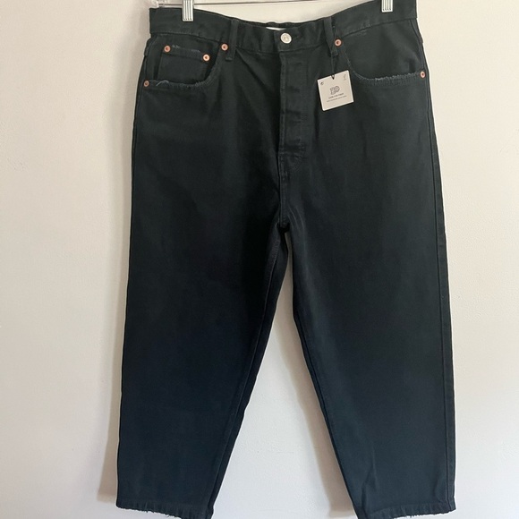 Zara Straight Tapered Leg Jeans - Picture 7 of 12